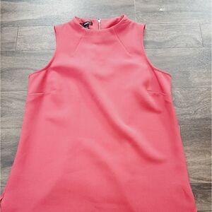 Alfani sz 8 red sleeveless career dress